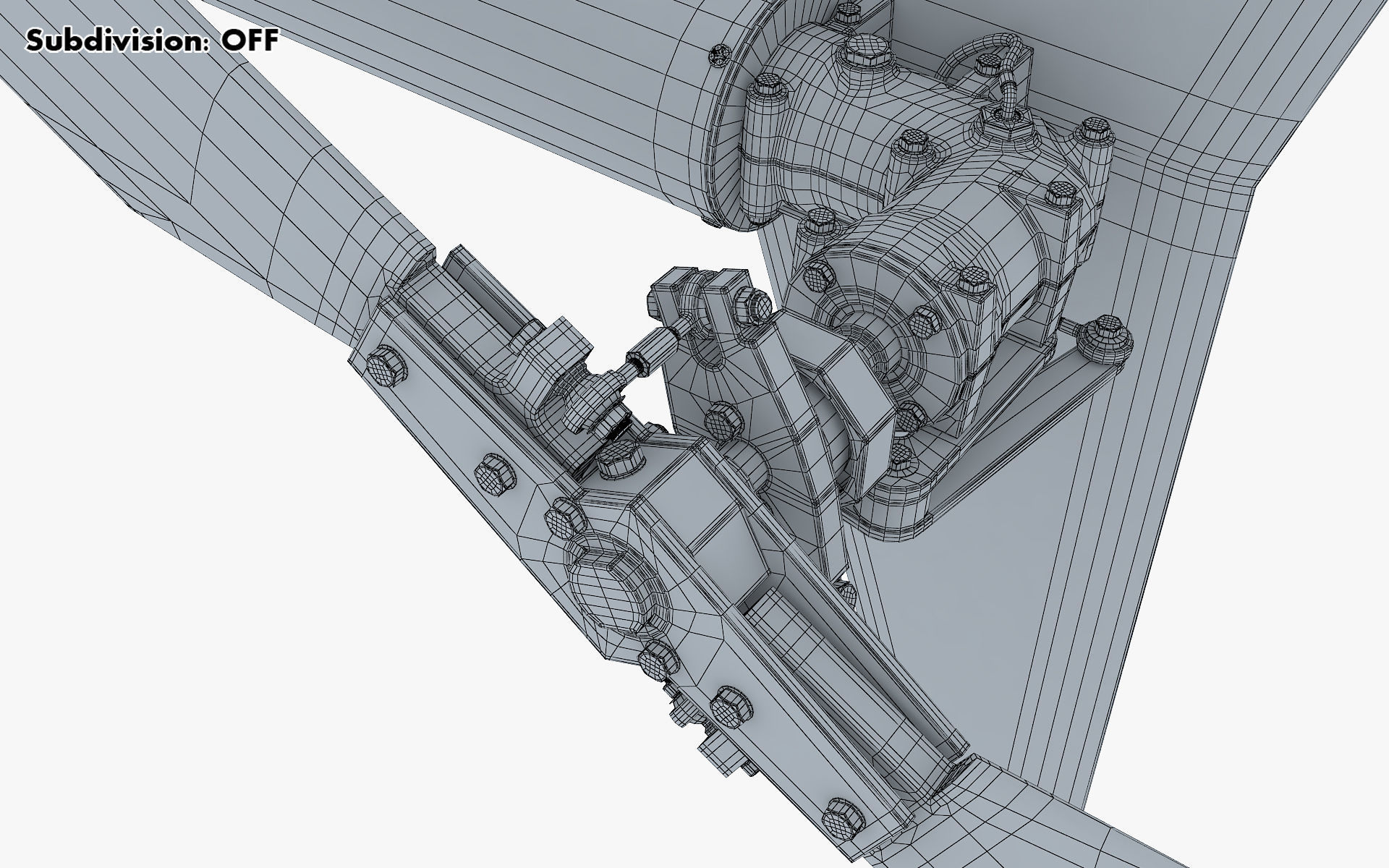 Generic Light Helicopter M 1 3D model_41
