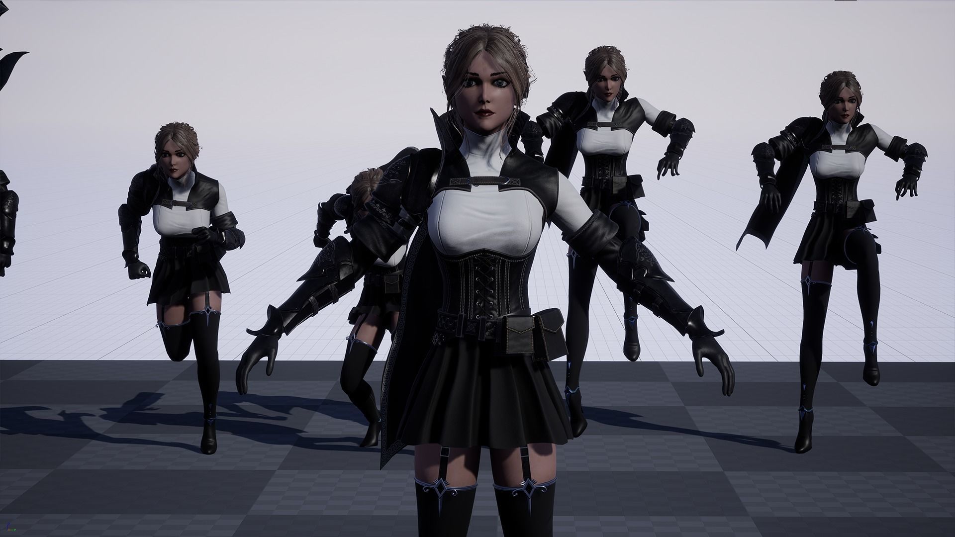 Templar Assassin - Game Ready Low-poly 3D model_22