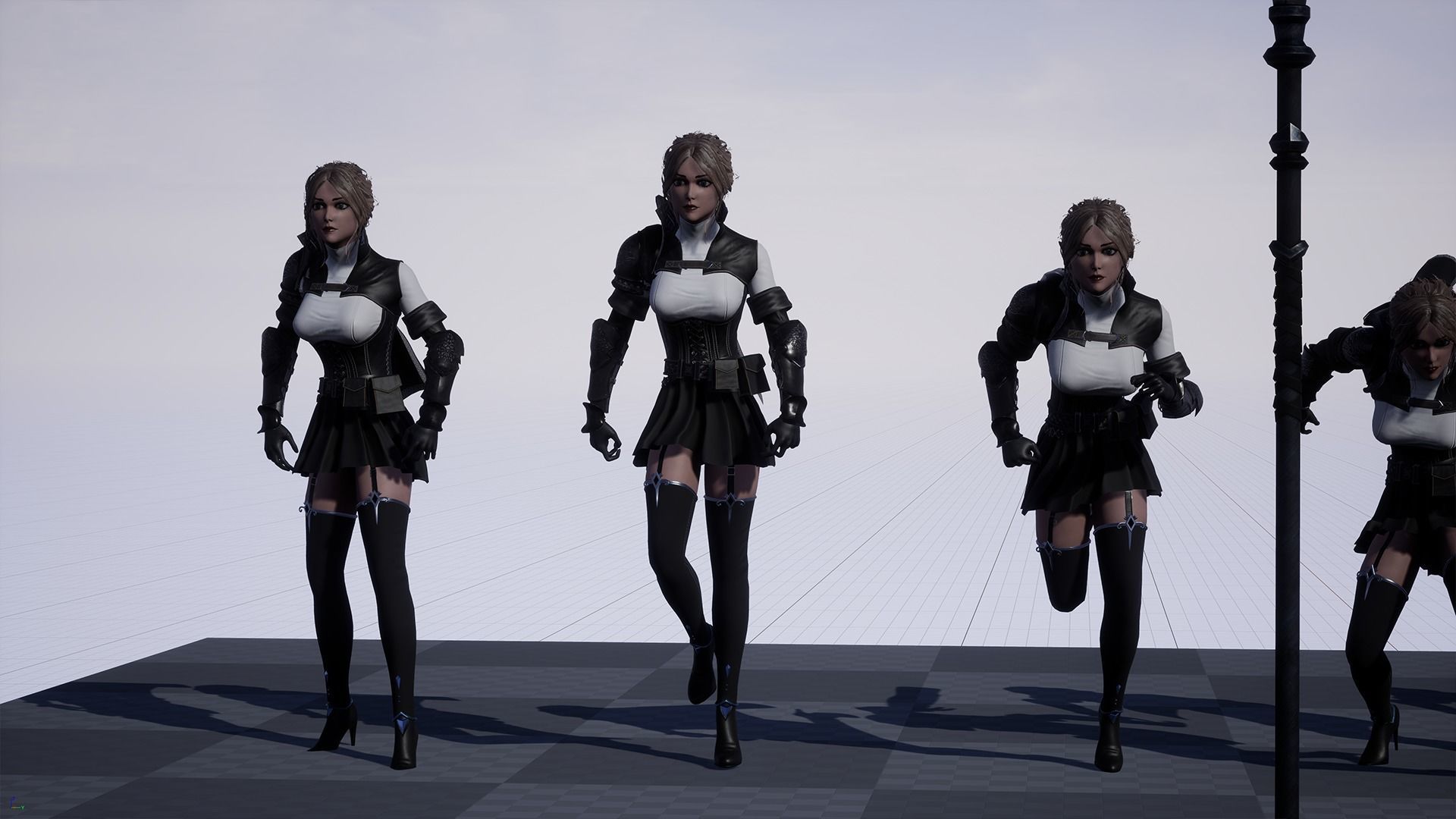 Templar Assassin - Game Ready Low-poly 3D model_21