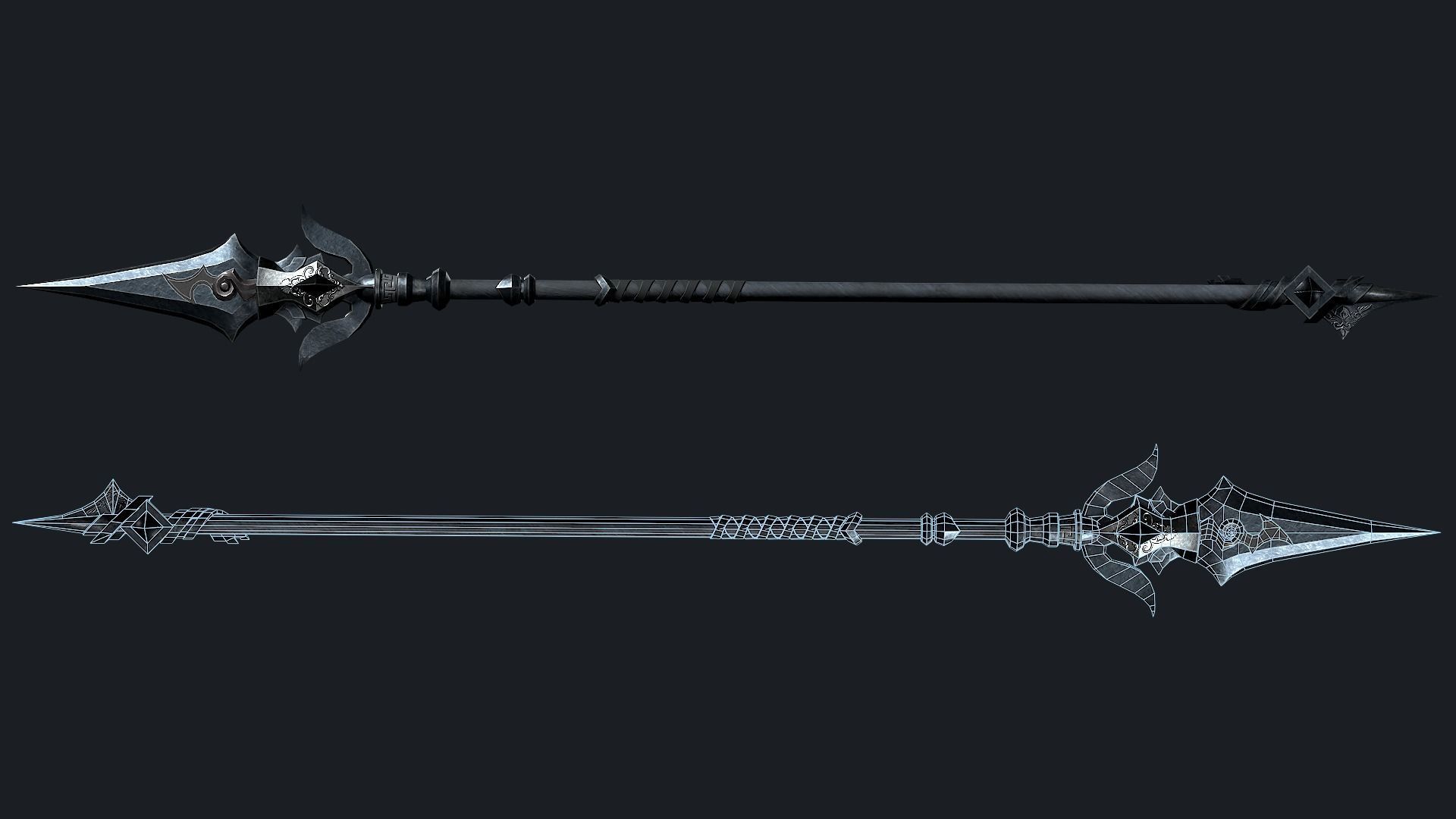 Templar Assassin - Game Ready Low-poly 3D model_13