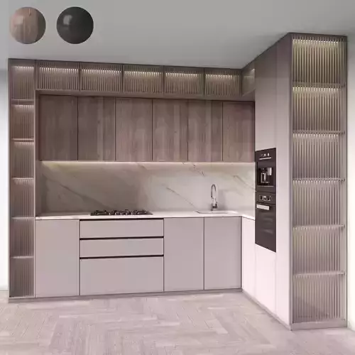 Kitchen Modern 74 - Corner Kitchen