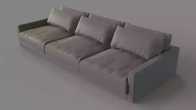 Bristol Sofa Jean-Marie Massaud 3D model
