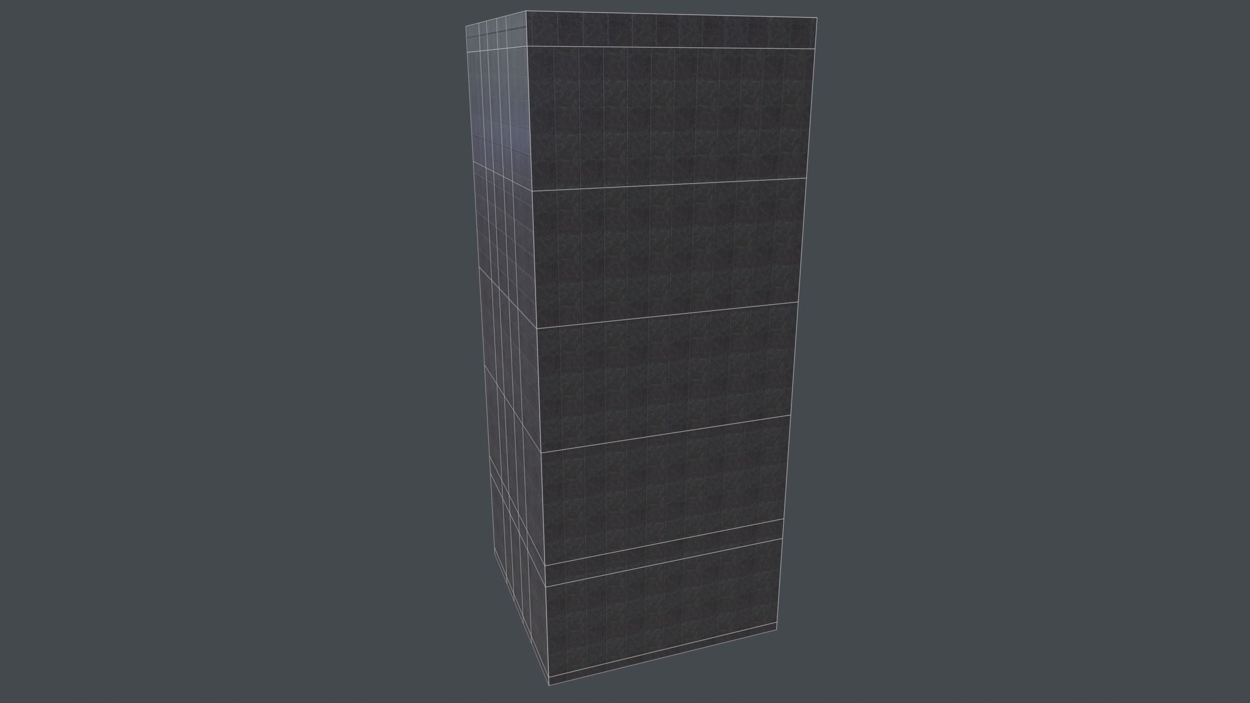 Building tall Low-poly 3D model_8
