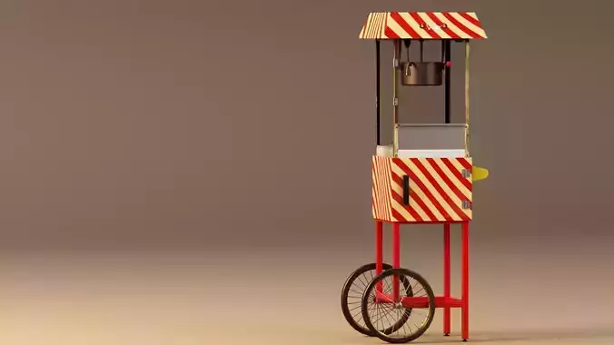 Popcorn cart