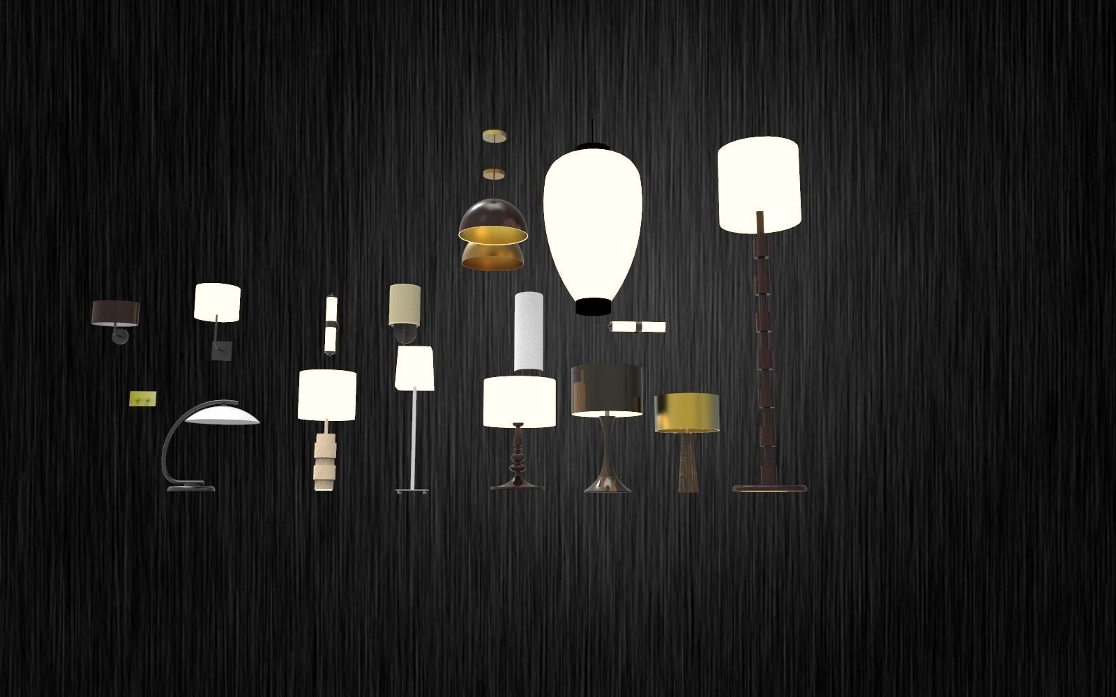 lantern W lamps - lamp 3D model_3