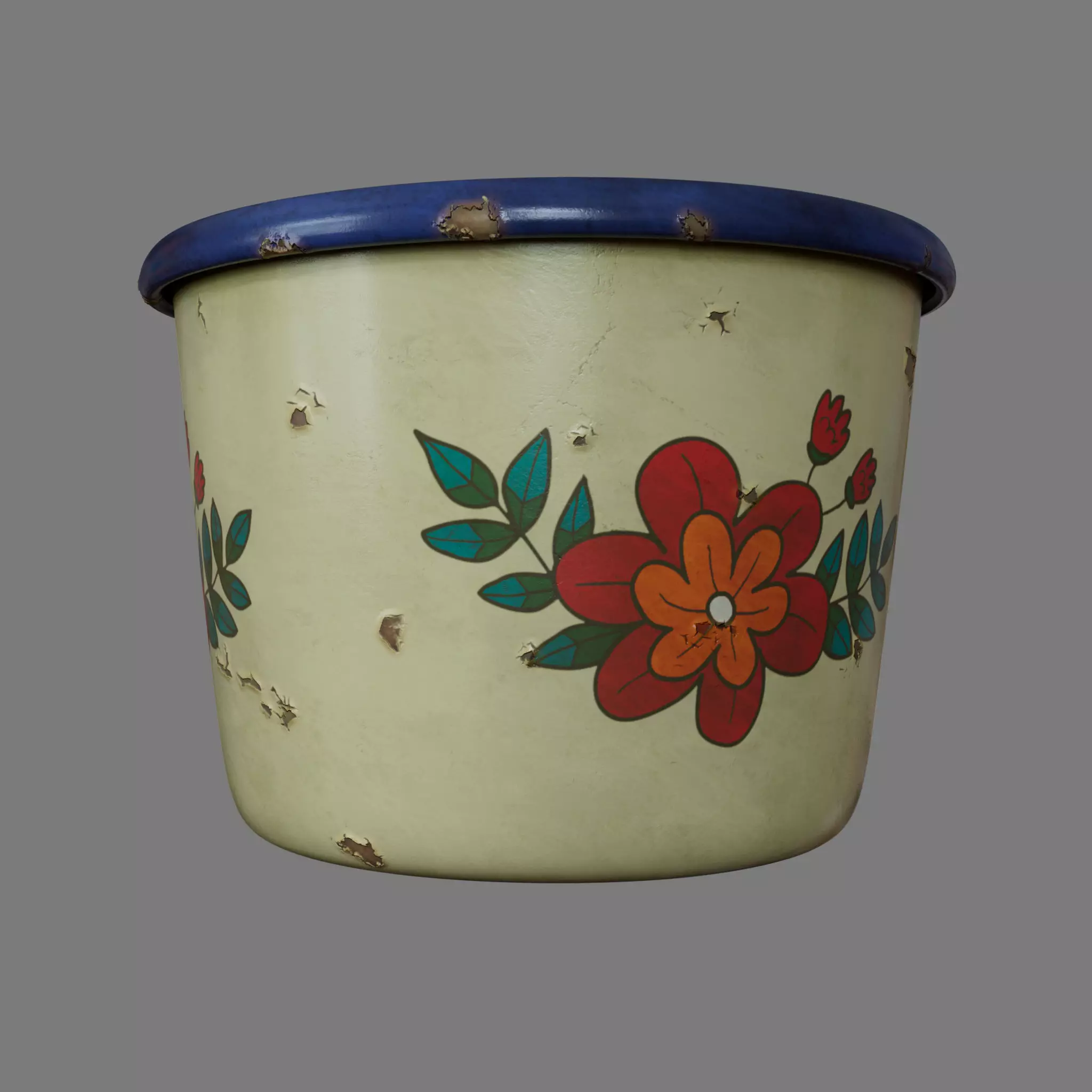 Vintage Bowl 3D model