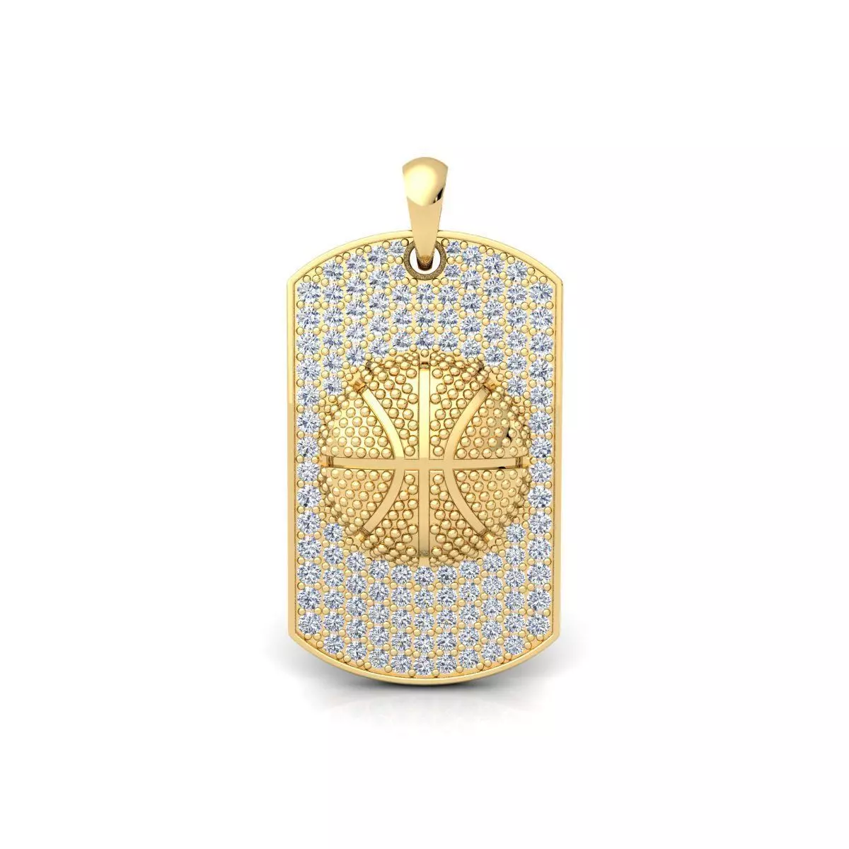 Plat With Ball Pendent 3d Model and Render 3D print model_0