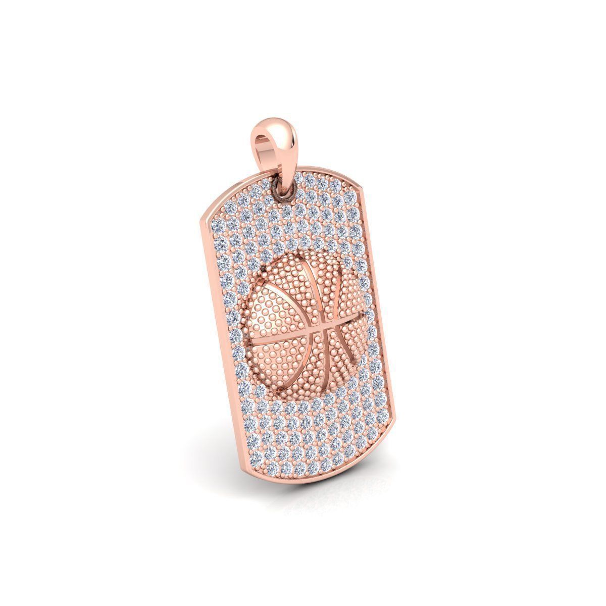 Plat With Ball Pendent 3d Model and Render 3D print model_4