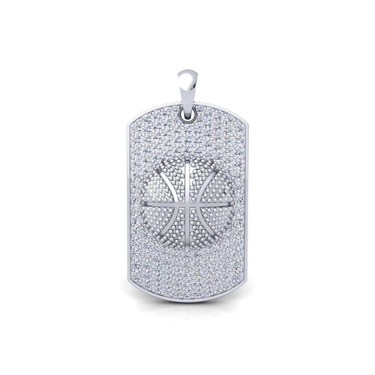 Plat With Ball Pendent 3d Model and Render 3D print model_2