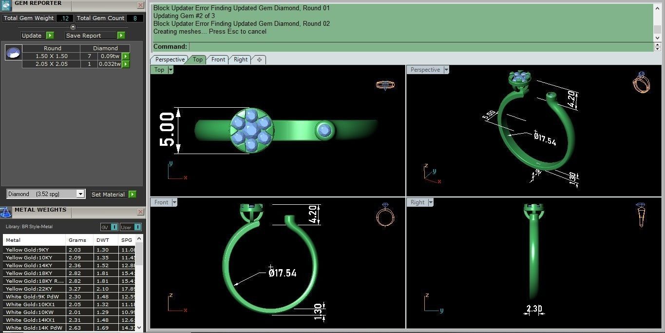 PRESSURE SETTING RING 08 3D print model_4