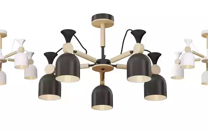 Chandelier Velante for 5 lamps