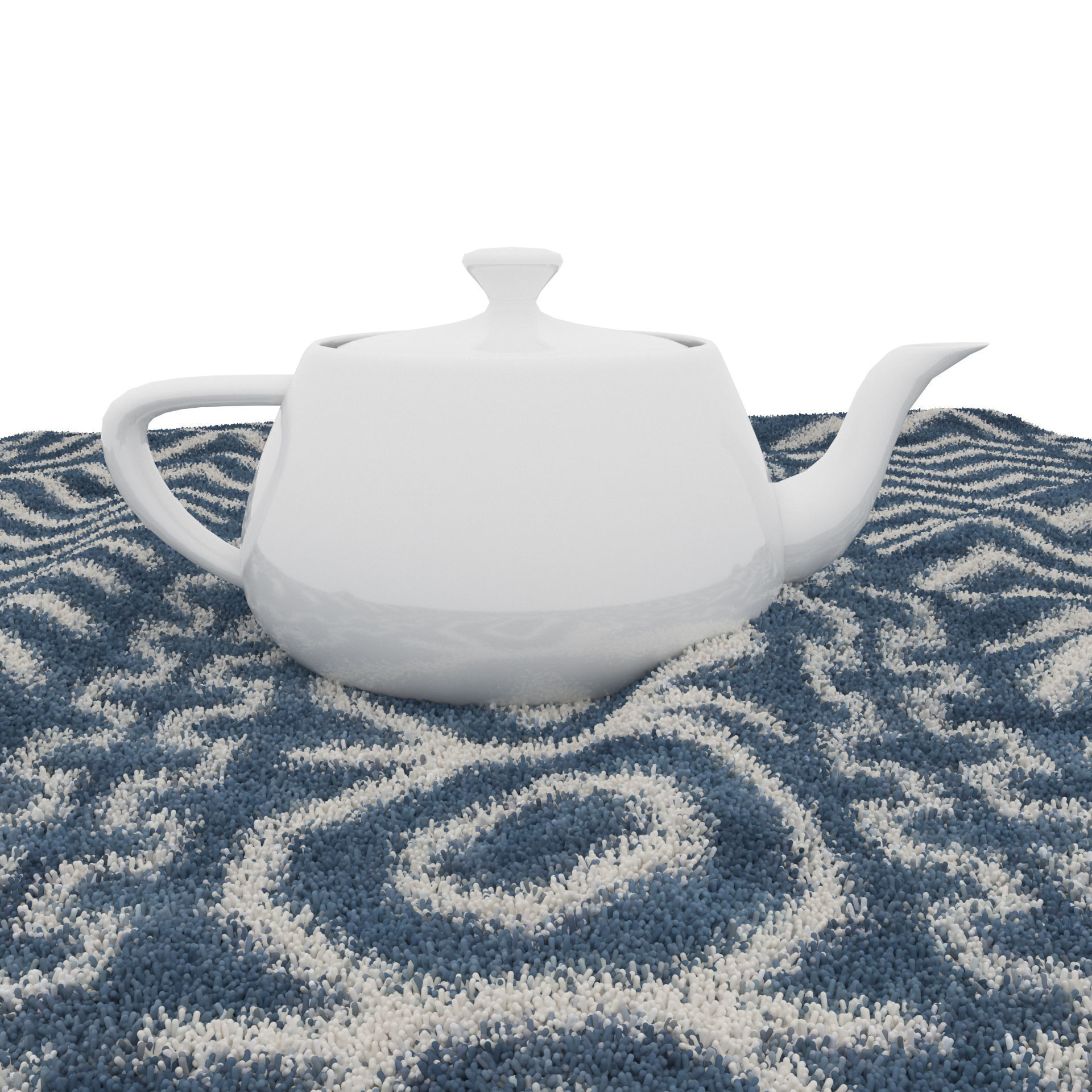 Rugs No 825 Low-poly 3D model_8