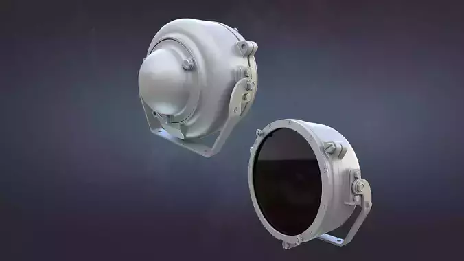 OU-3G Tank Searchlight 3D model