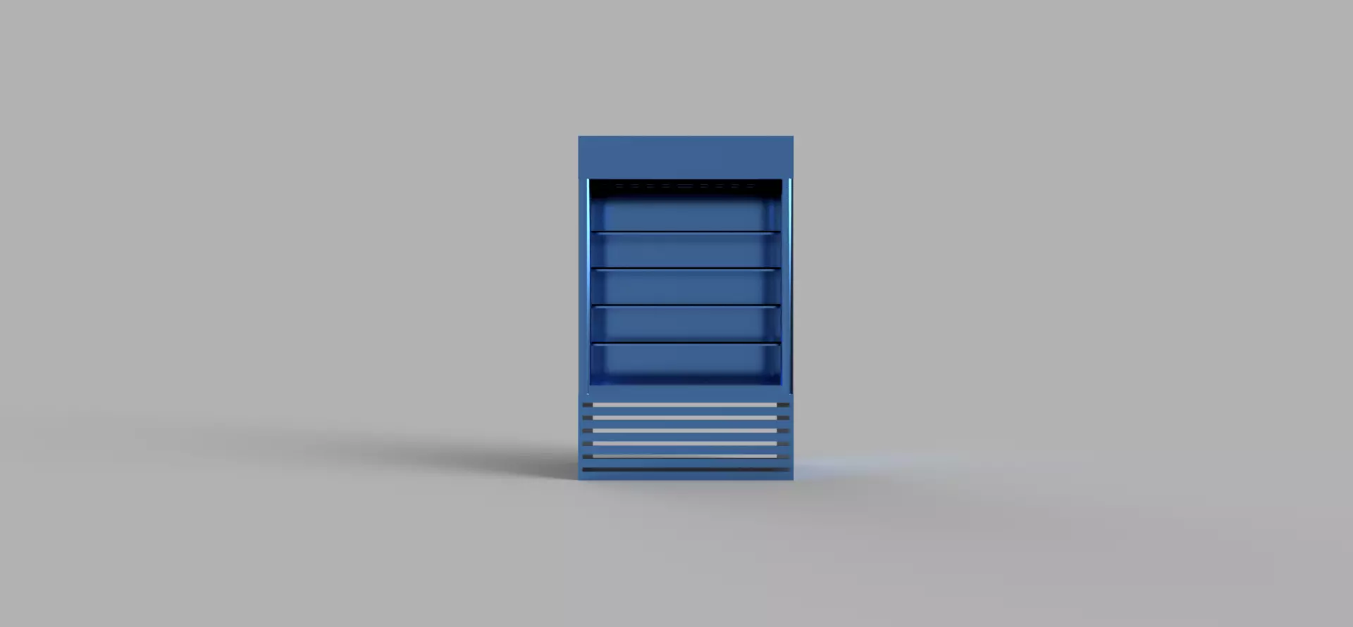 Cuoling Cool Air Curtain Cooler 3D model_0