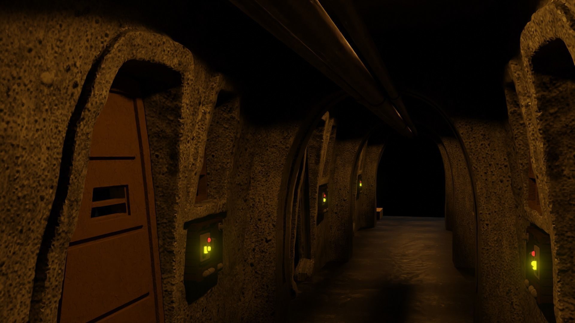 Jabbas Palace Basement Complete set 1-12 scale blackseries 3D Model Collection_10