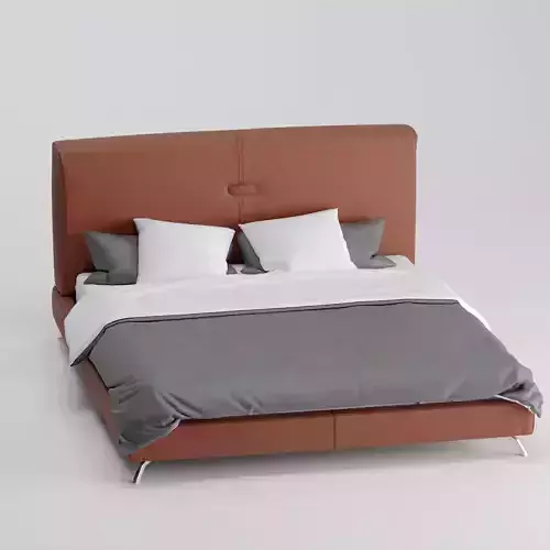 leather bed