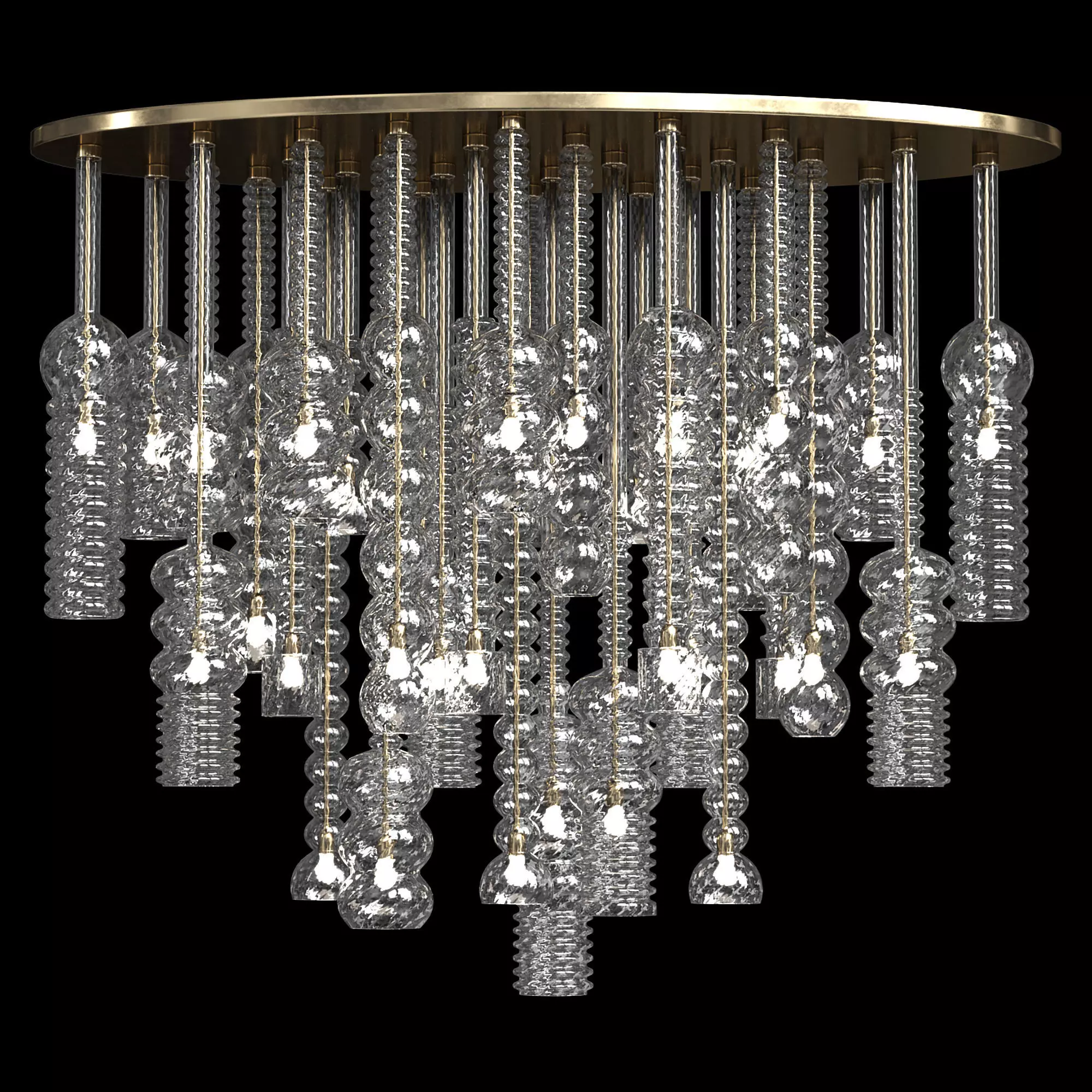 Praha Pendant 3D model_0