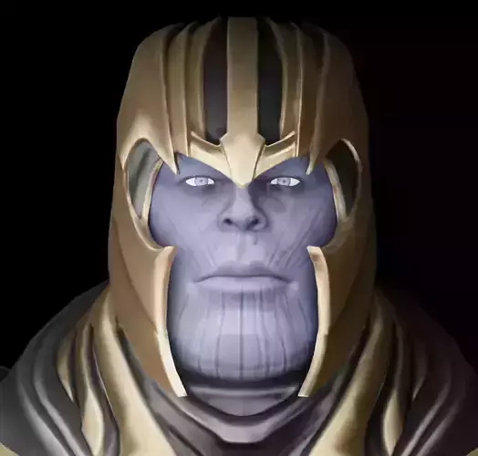 Thanos Rigged 3D model 3D model