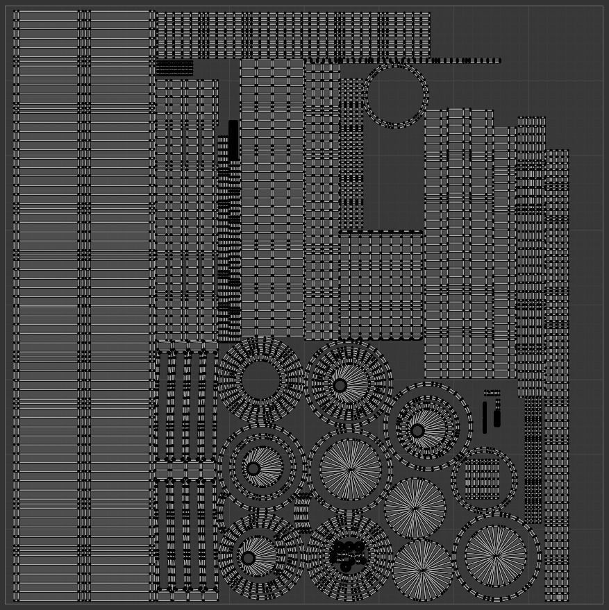 Sci-Fi Barrel Pack Low-poly 3D model_70