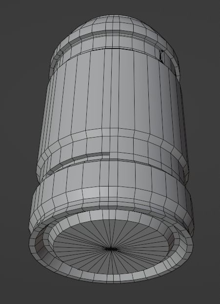 Sci-Fi Barrel Pack Low-poly 3D model_82