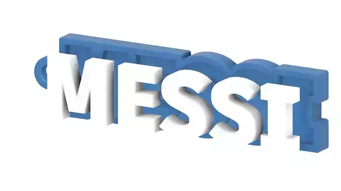 Lionel Messi KeyChain  3D print model