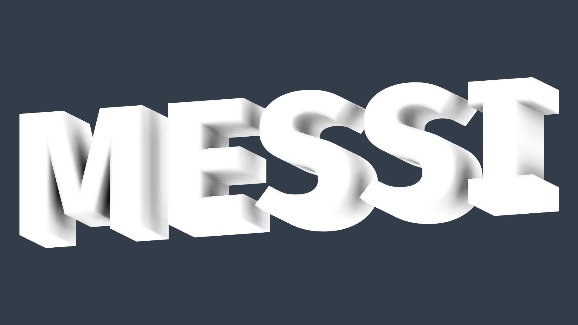 Lionel Messi Argentina Stand Logo 3D print model_7