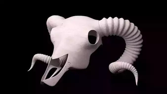 Ram Skull 3D model