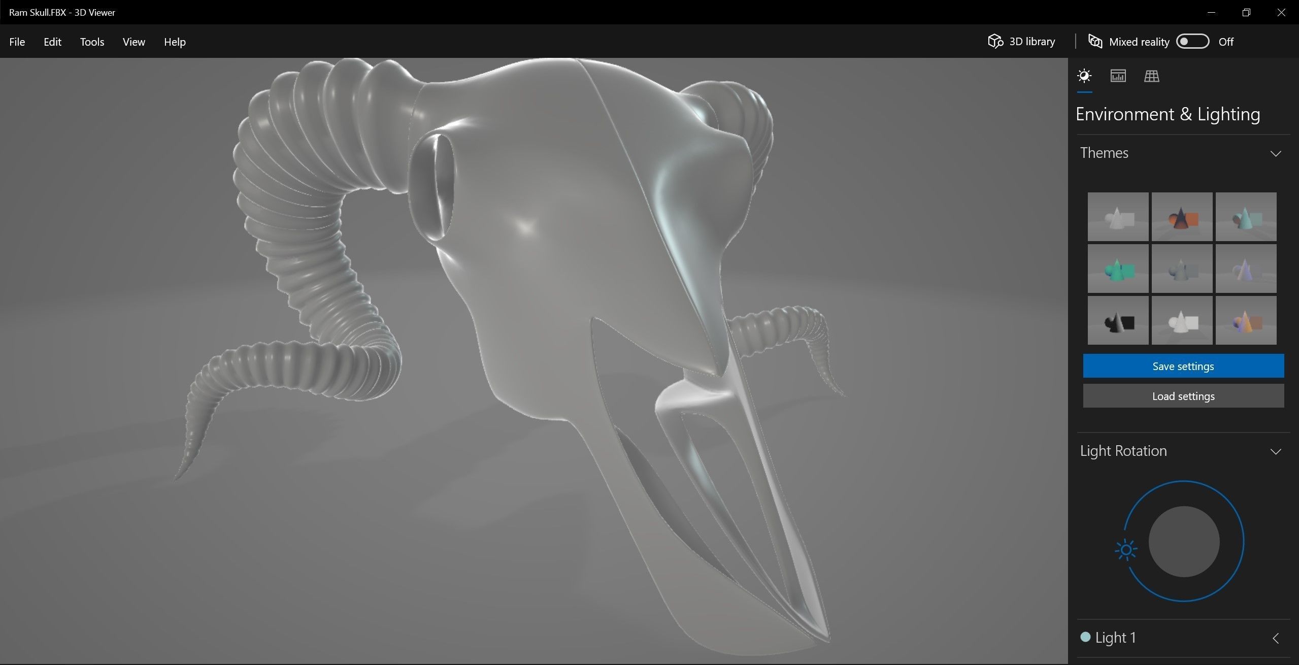 Ram Skull 3D model_19
