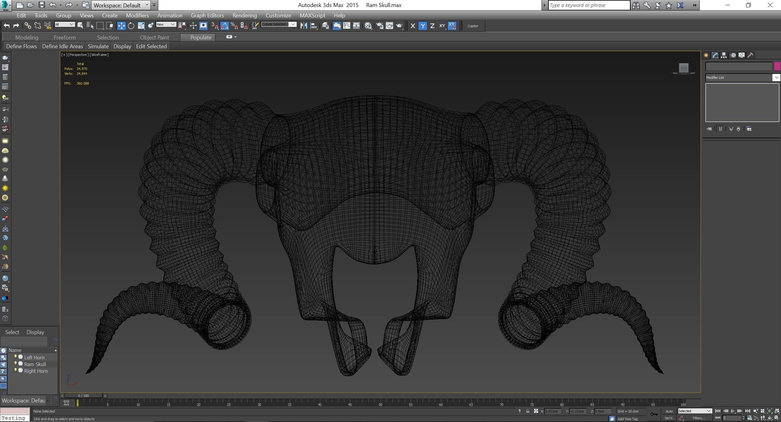 Ram Skull 3D model_18