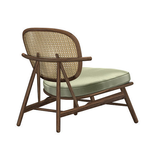 Cefi Armchair 3D model 6