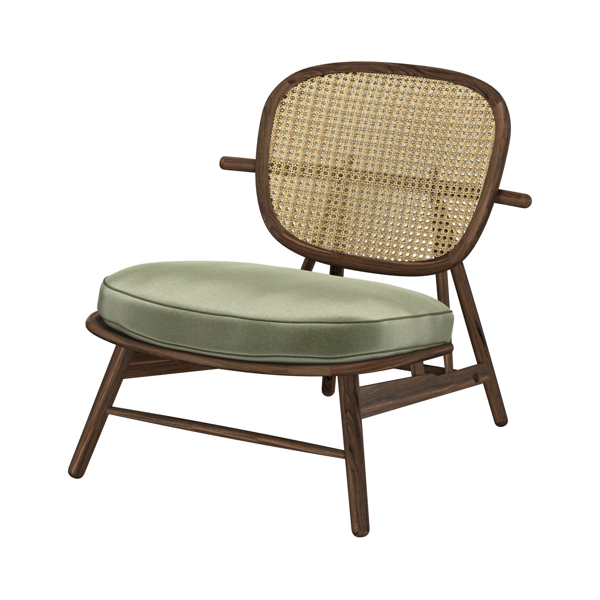 Cefi Armchair 3D model_3