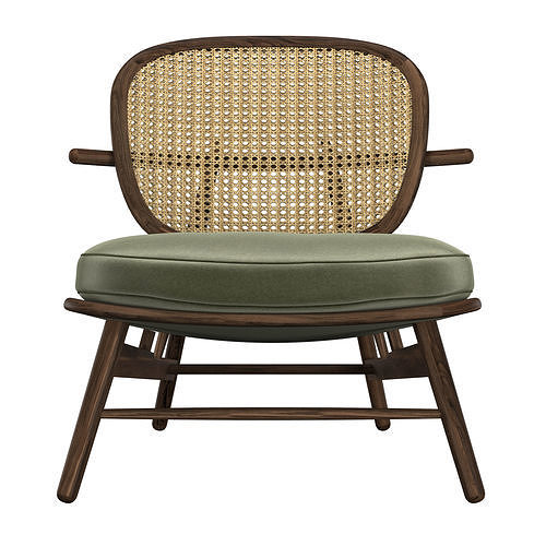 Cefi Armchair 3D model 3
