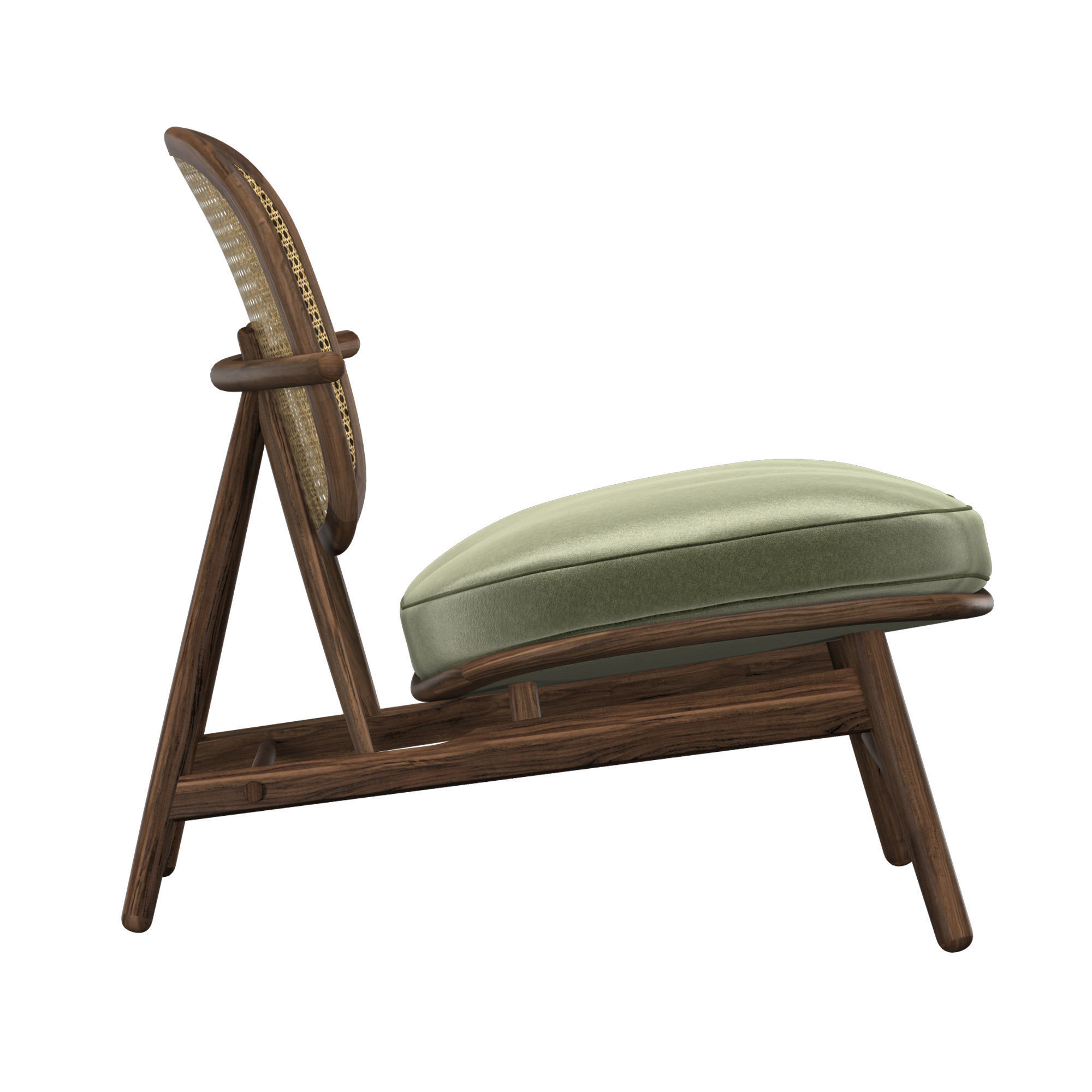 Cefi Armchair 3D model_4