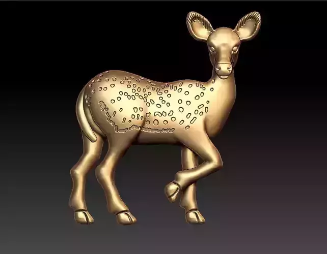DEER PENDENT