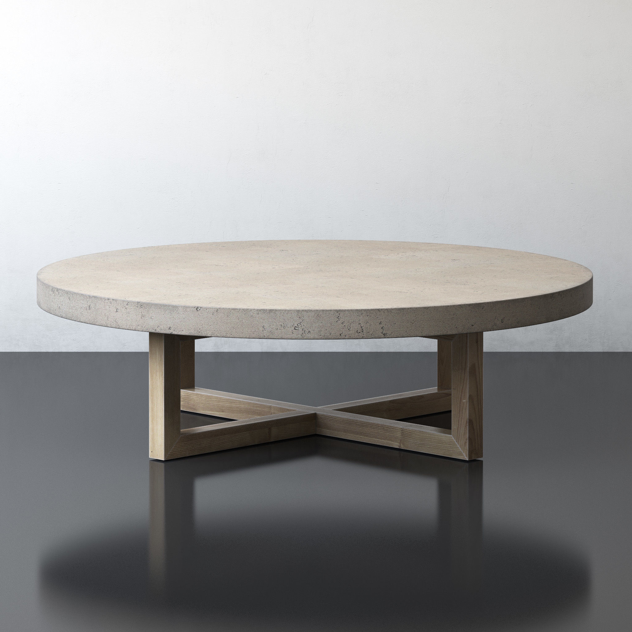 Heston Round Coffee Table 3D model_6