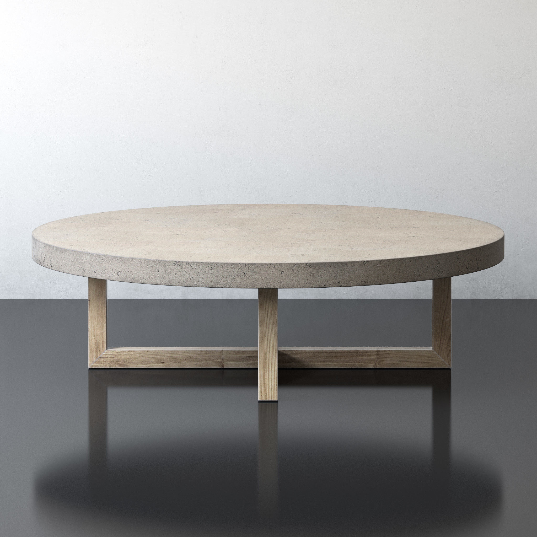 Heston Round Coffee Table 3D model_5