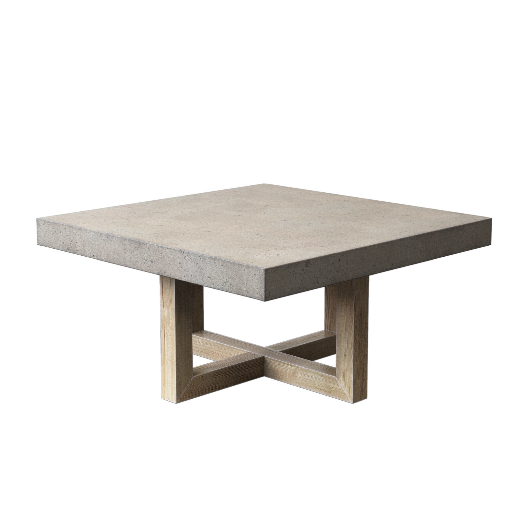 Heston Square Coffee Table 3D model_3