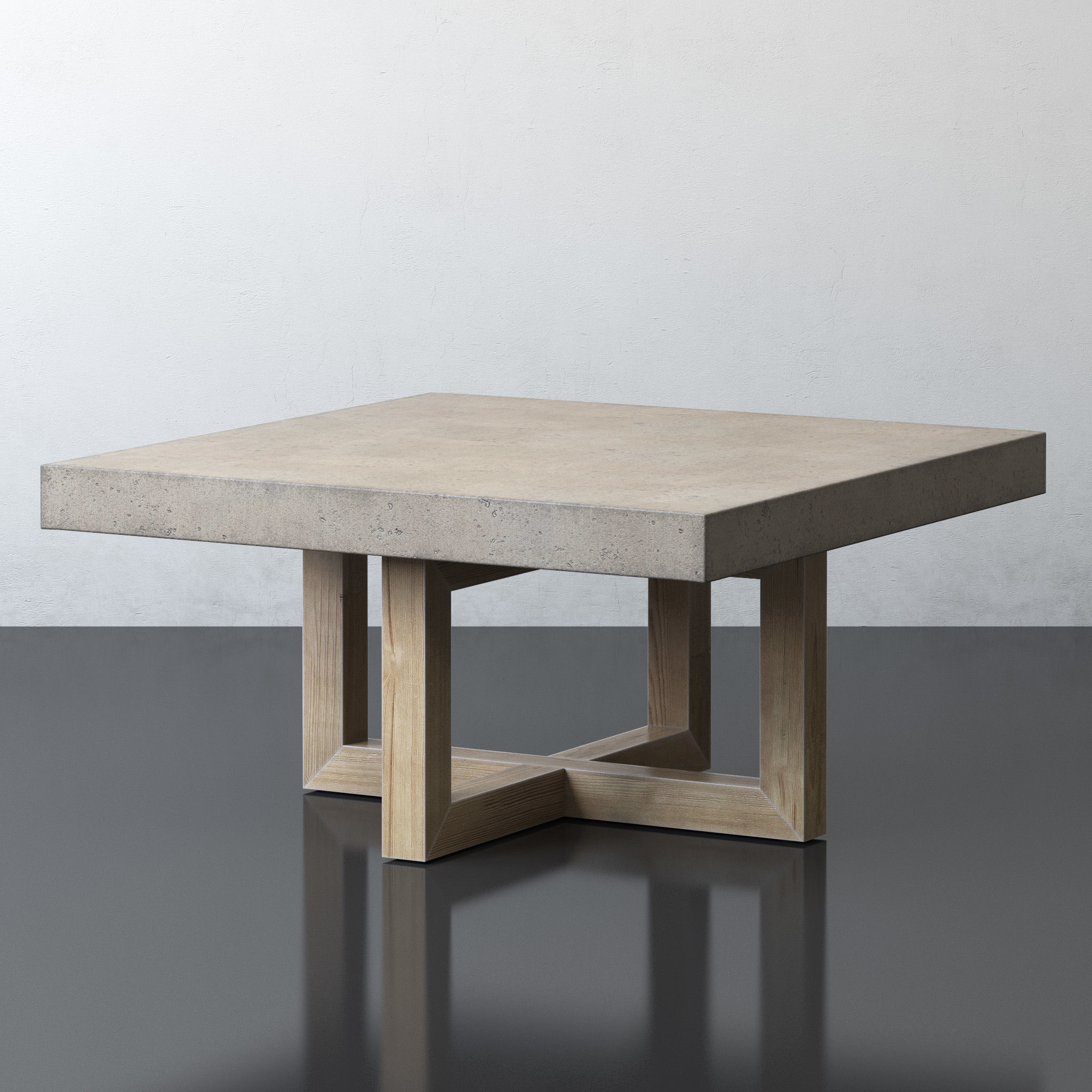 Heston Square Coffee Table 3D model_7