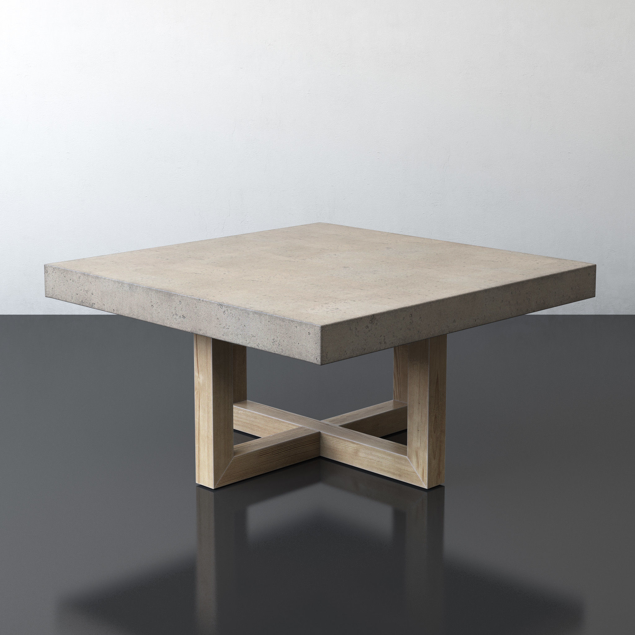 Heston Square Coffee Table 3D model_8