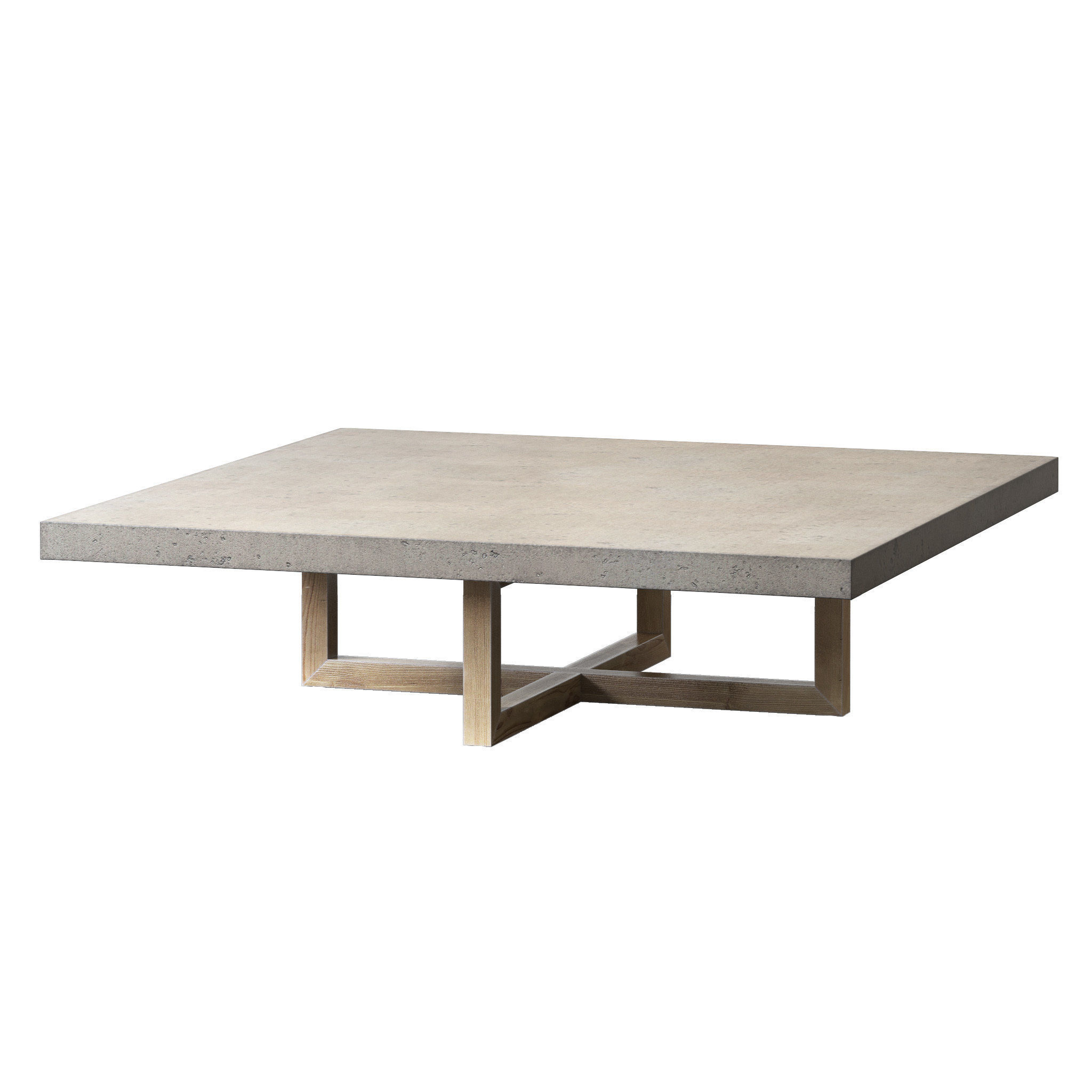 Heston Square Coffee Table 3D model_4
