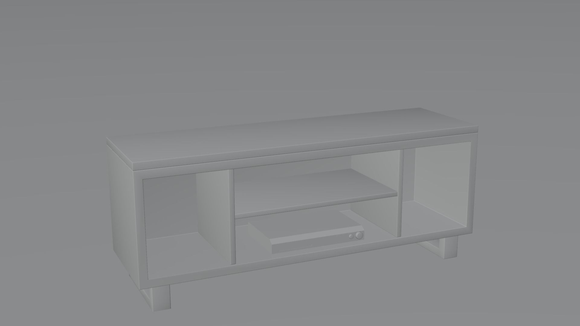 Tv Table 3D model_3
