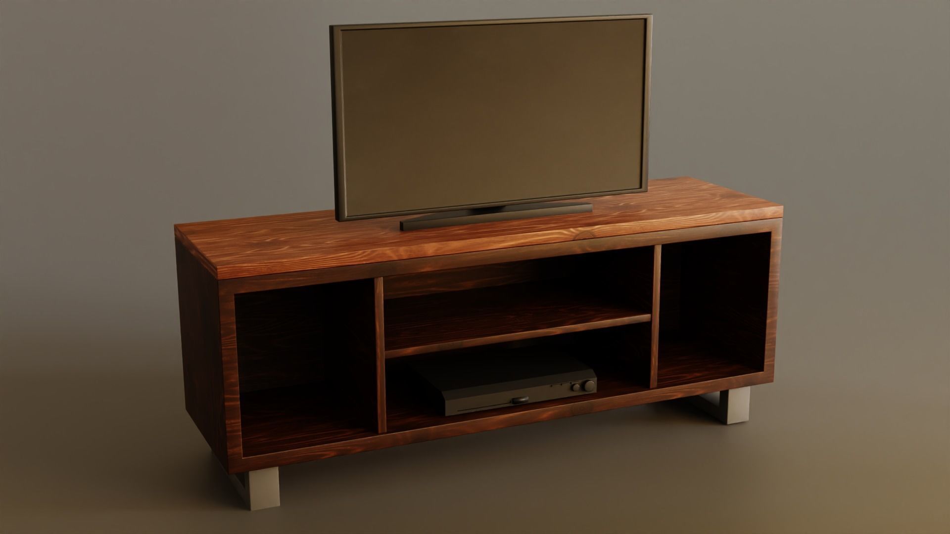 Tv Table 3D model_5