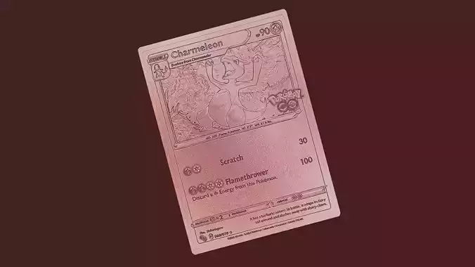 CHARMELEON POKEMON GO 3D print model