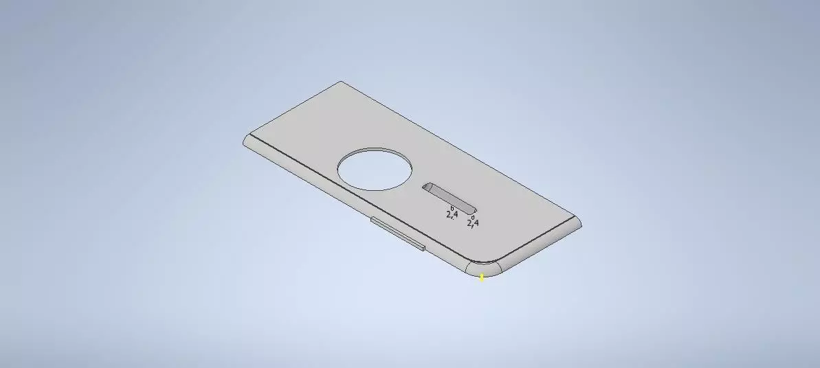 Coffee and water cover for Saeco Minuto 3D print model_0