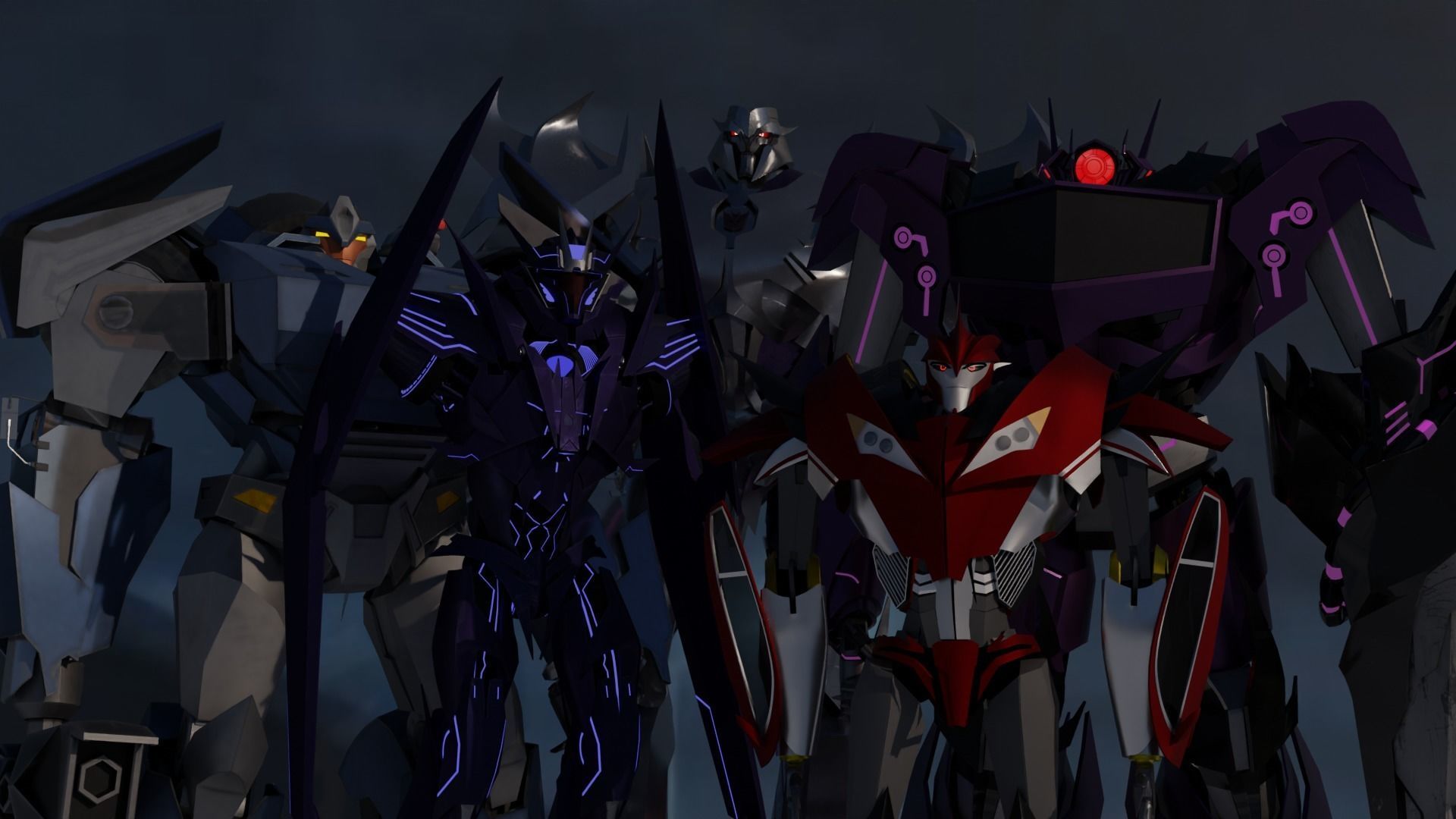 TFP Shockwave Blender 3D Model for Sale RIGGED and TEXTURED 3D model_1