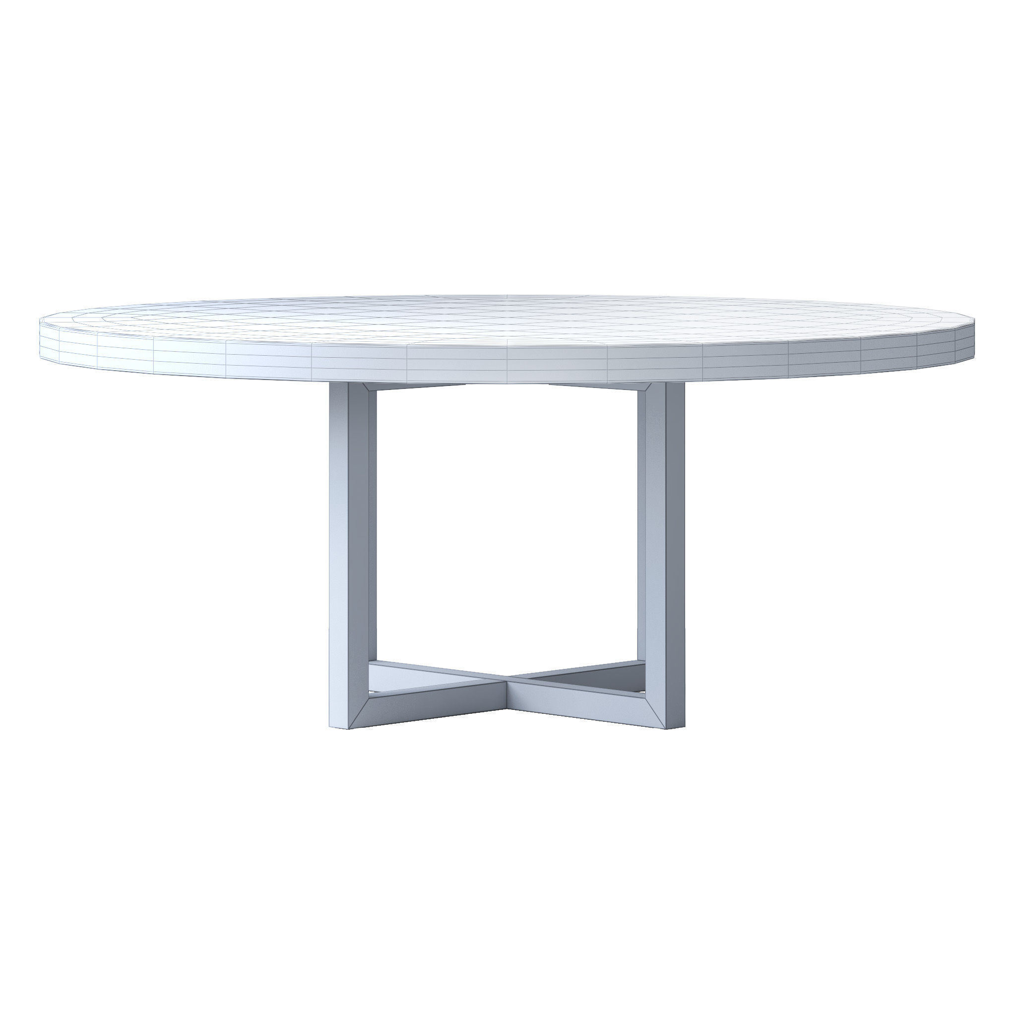 Heston Round Dining Table 3D model_14