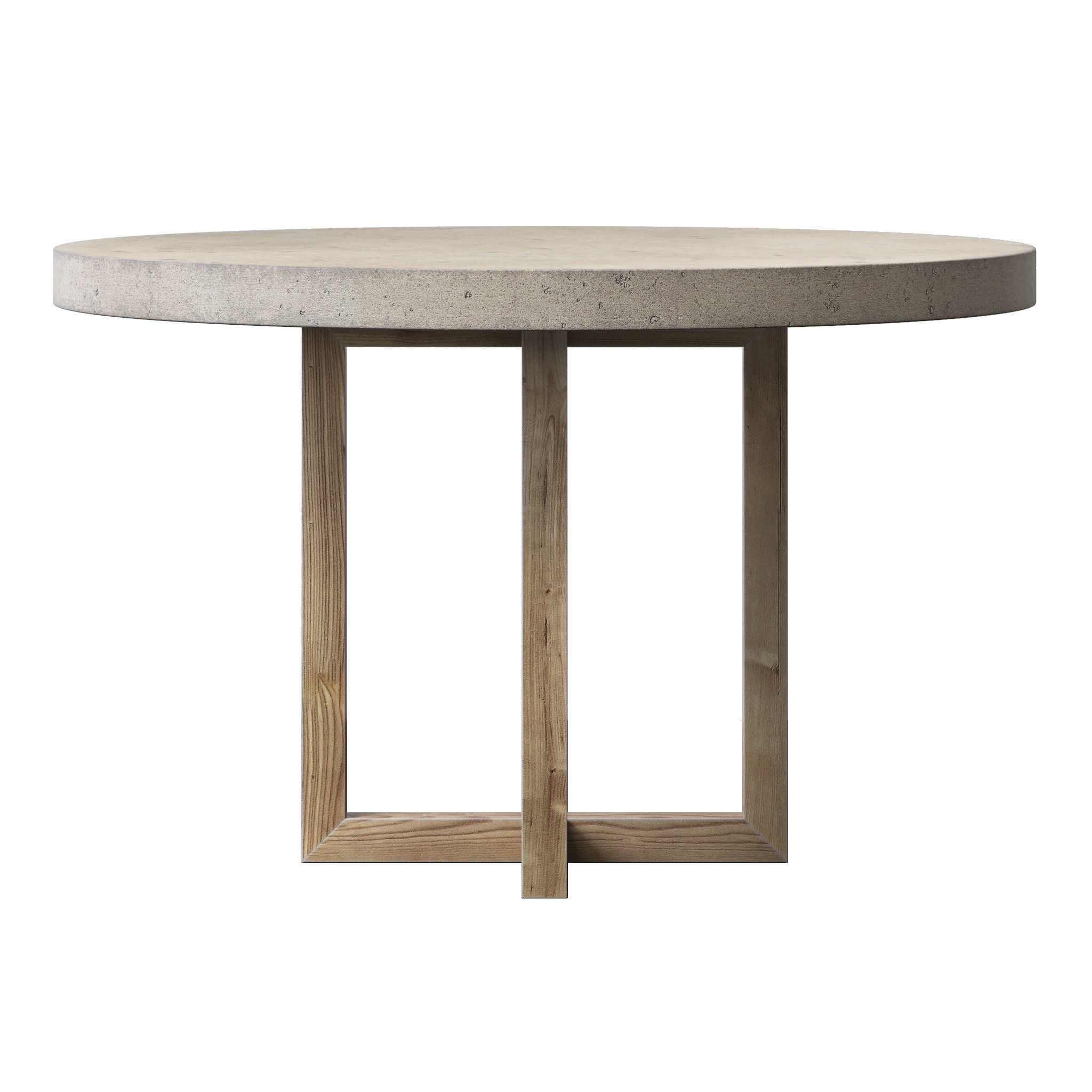 Heston Round Dining Table 3D model_1
