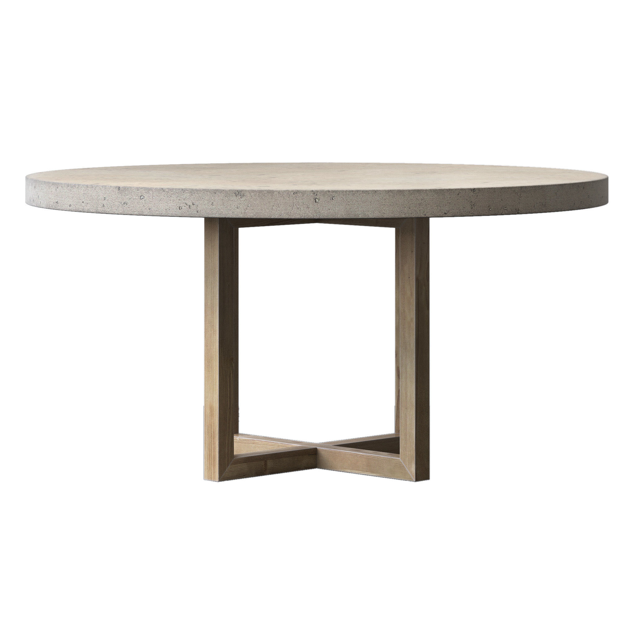 Heston Round Dining Table 3D model_4