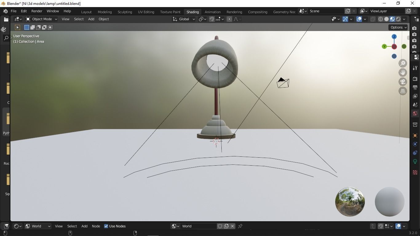 lamp 3d model Free 3D model_3