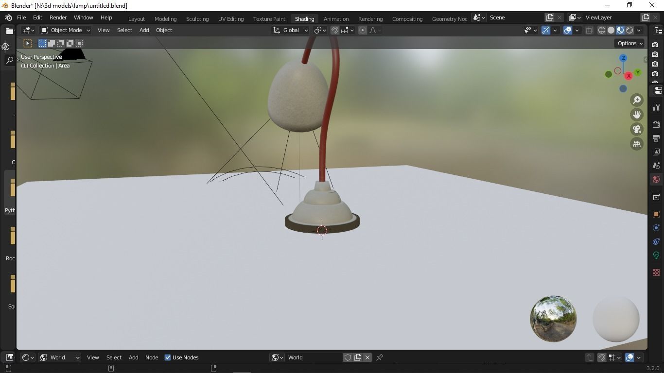 lamp 3d model Free 3D model_9